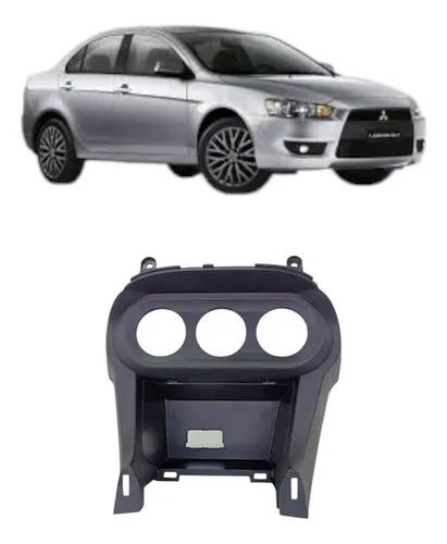 Moldura Comando Ar Condicionado Mitsubishi Lancer 2011 2016