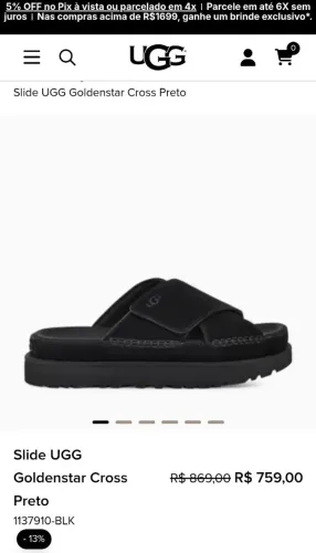 Sandália Ugg original
