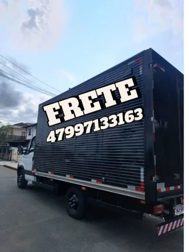 Fretes e mudança pra Joinville e toda região de SC.PR.RS.SP ACEITAMOS CARTÃO E PIX