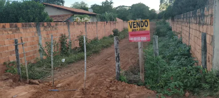 Vendo terreno 1000m2