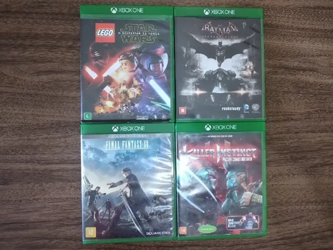 4 jogos para XBOX ONE