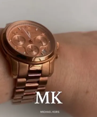 Relógio Michael Kors Rose Gold Original 