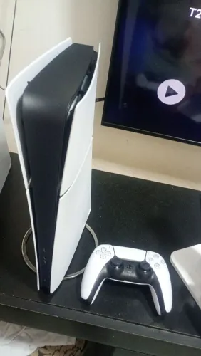 Ps5 slim 9meses de uso modelo fosco sem marcas de uso