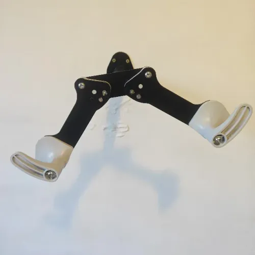 Suporte de Parede para Bicicleta Botahan, Aço Inoxidável, Vertical, Preto