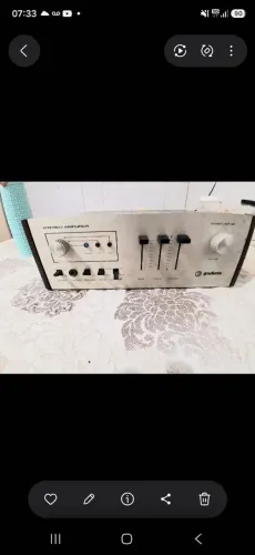 Vendo amplificador de som