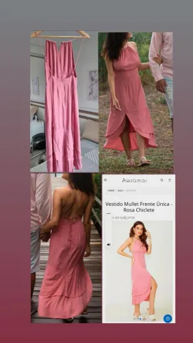 VESTIDO AQUAMAR  NOVINHO