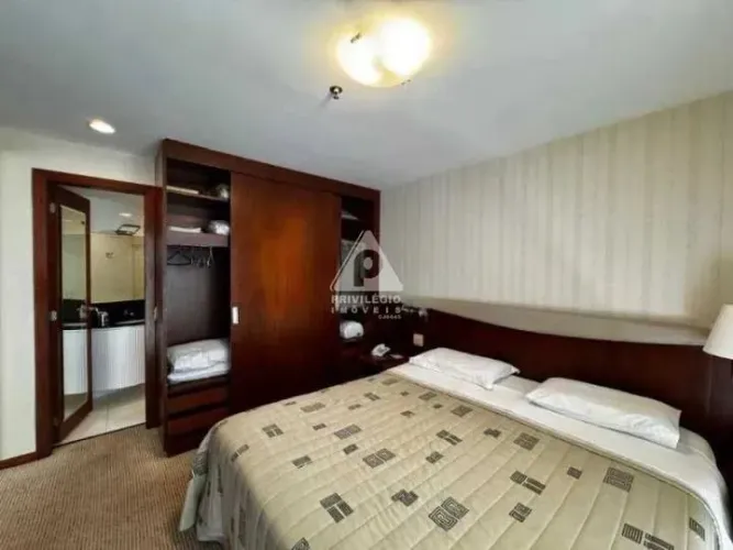 Apartamento Frente na Barra da Tijuca 1 suíte, 53 m², Vista Mar