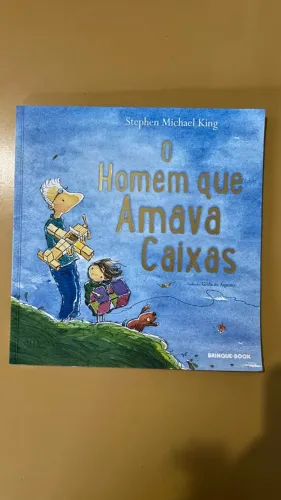 Livro O homem que amava caixas