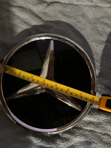 Emblema Mercedes bens 3d grande