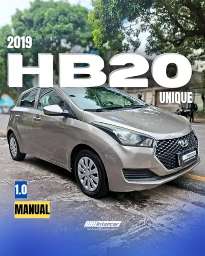 Hyundai HB20 Unique 1.0 Flex 12V Mec. 2019