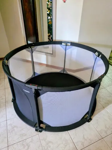 endo Cercadinho / Chiqueirinho Portátil Kiddo Ici - Preto