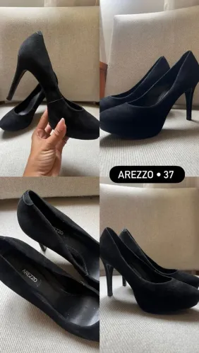 Scarpin Camurça Arezzo