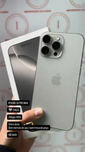 IPHONE 16 PRO MAX 256gb