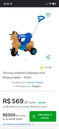 Cavalinho calesita
