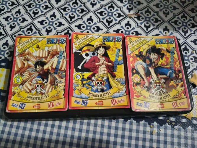 Cartas raras artigo de coleção 