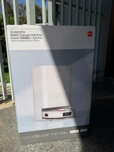 Robô Xiaomi aspirador vacuum x20 pro, potência 7mil pa de sucção, 127v - novo