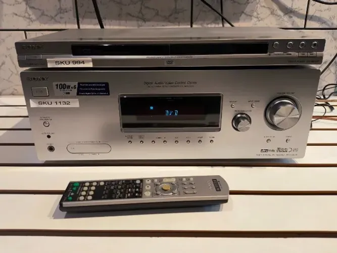 RECEIVER SONY STR-DG500 + DVD SONY DVP-NS575P LEIA A DESCRIÇÃO