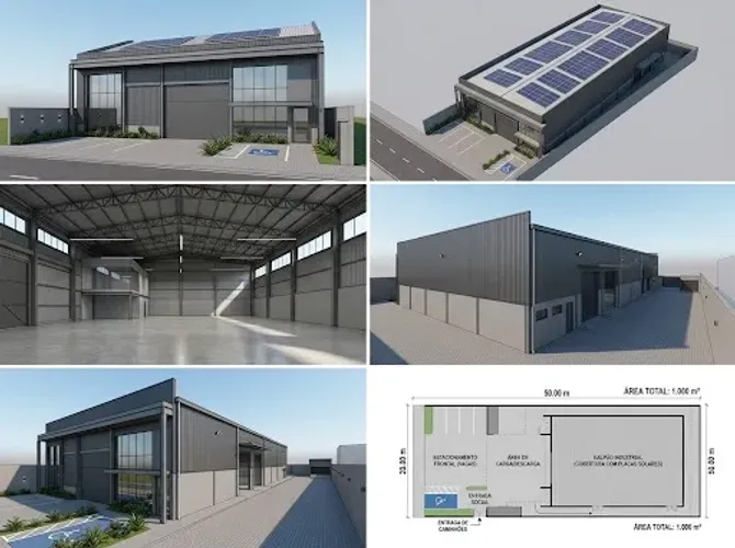 ? TERRENO 1.100 M² + PROJETO DE GALPÃO | R$ 120 MIL | MACAÍBA/RN