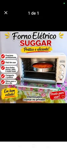 Forno elétrico sugar 42 litros