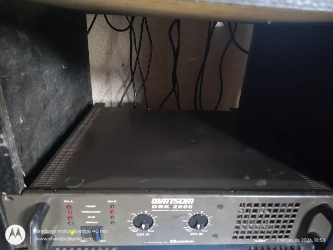 Amplificador dbk 2000