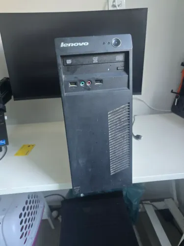 PC Completo Lenovo + Monitor HP 18,5" - Pronto pra usar