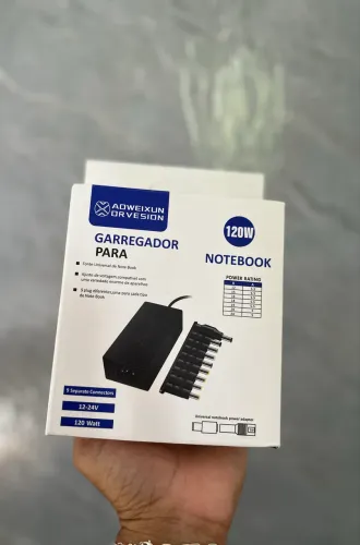 Carregador notebook Universal- ENTREGAMOS A DOMICÍLIO