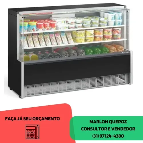 Balcão Refrigerado 2 Placas 1,75M Gelopar