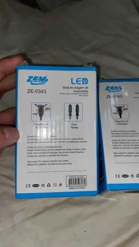 Kit 4 Pisca Led Cb 250 Twister  Universal Moto Xre 300 Ybr 125 Honda Yamaha Tornado Bros
