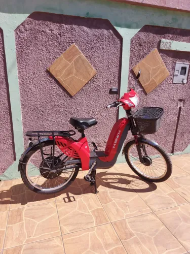 Bicicleta Elétrica Semi-Nova "ACEITO CARTÃO E ENTREGO"