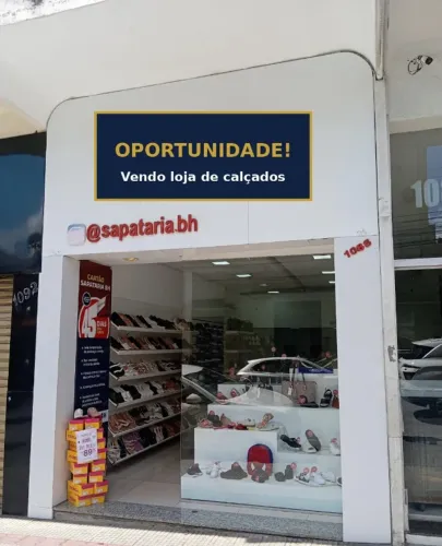 Vendo Sapataria estruturada há 8 anos - BH (mudança de cidade)