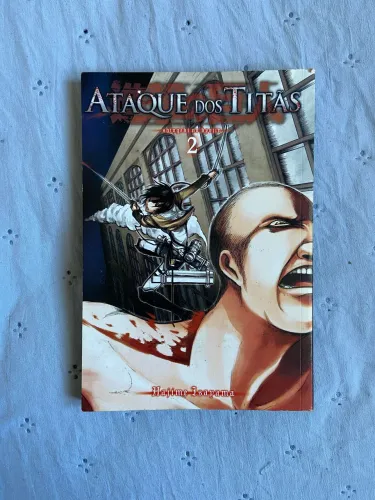 Mangá Volume 2 Ataque dos Titãs: Shingeki no kyojin