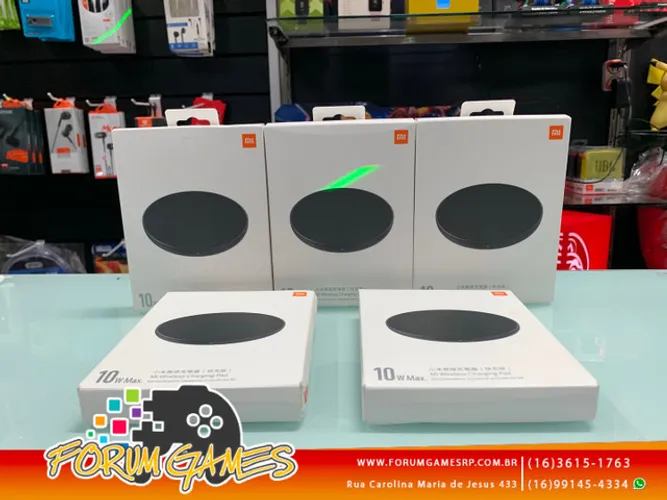Carregadores Originais da Xiaomi por Indução