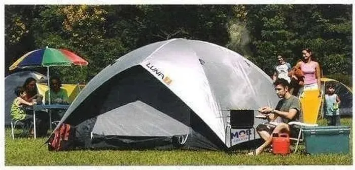 Barraca de camping 7 lugares