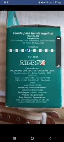 Funda para hérnia inguinal
