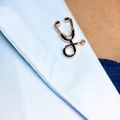 Broche Estetoscópio Saúde Medicina (Novo)