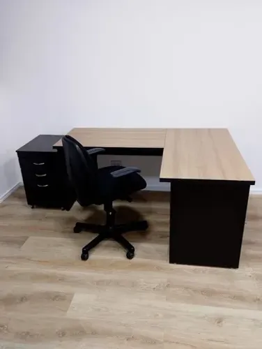 MOVEIS DE ESCRITORIO Mesa em l 1,40X1,40X0,60+ gaveteiro volante**leia a descrição**