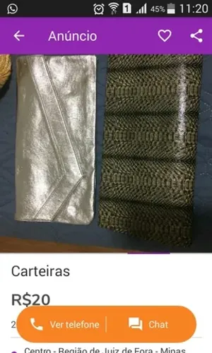 Carteiras femininas