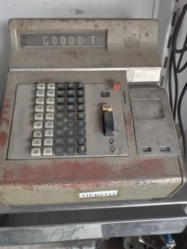 Caixa registradora antiga