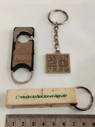 Lote Chaveiros Antigos Agrale Consórcio 