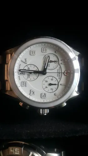 Relógio victorinox chrono classic ceramic