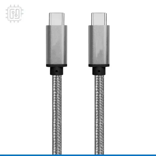 Cabo Usb-C para Usb-C PD60W Carregamento Rápido Nylon Super Resistente