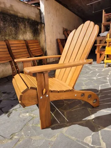 Cadeira Pavão Adirondack 