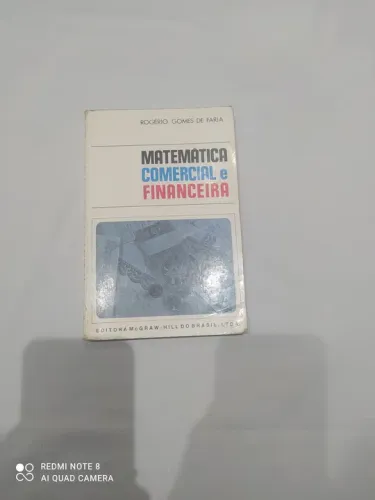 Matemática Comercial e Financeira - Rogério Gomes de Faria