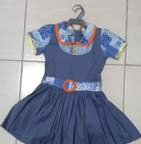 Vestido Chiquititas, Vestido Princesa Sofia e Coroa