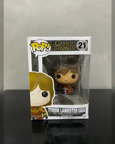 Funko Pop Tyrion Lannister In Battle Armor Nº 21