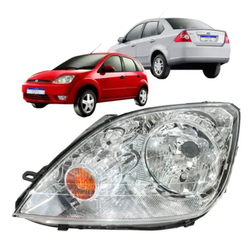 Farol Ford Fiesta 2003 2004 2005 2006 2007 Novo L.e