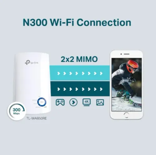 Repetidor de sinal wi-fi TP-LINK
