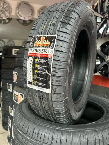 Pneu 185/65r15 Remolde Crystone BORRACHA VIPAL 