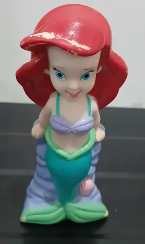 Pequena sereia ariel disney 12cm altura