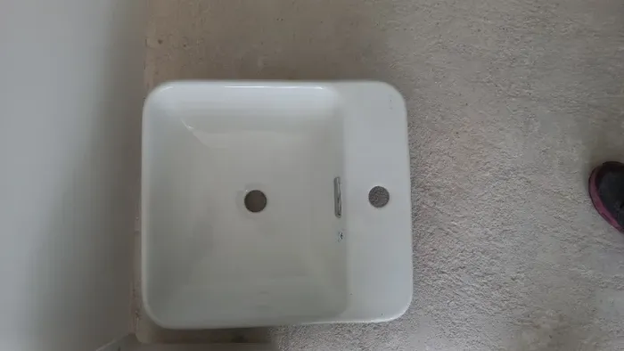 Cuba Khoeler (pia) para banheiro ou lavabo nova cor branca (forefront)